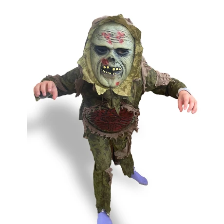 DISFRAZ ZOMBIE VERDE DISFRAZ ZOMBIE VERDE