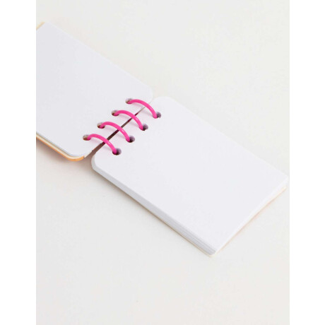 Llavero Y Charm De Libreta De Perrito Naranja Claro