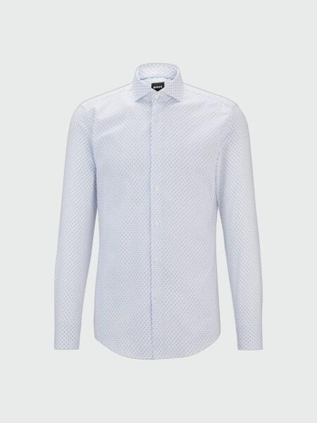 BOSS - Camisa en Algodón Blanco