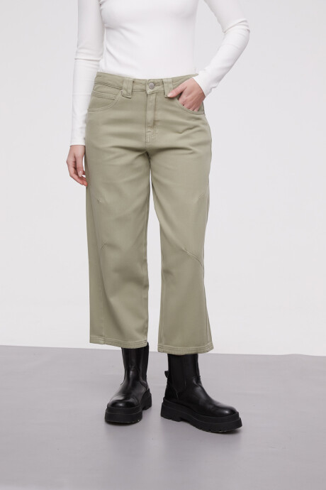 Pantalon Jazzo Verde Oliva