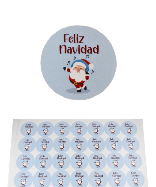 Stickers navidad placha DISEÑO 6