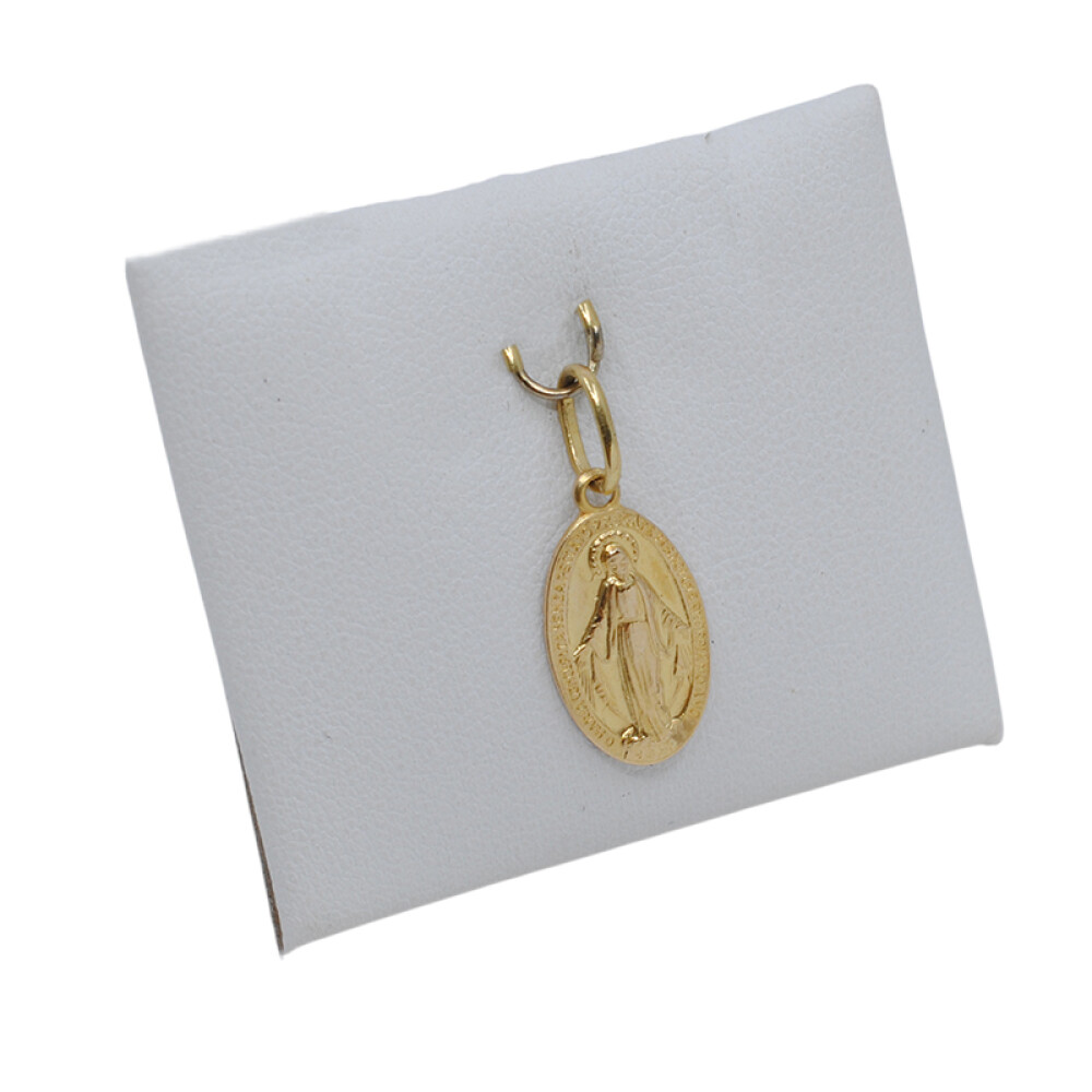 Medalla en oro 18k Milagrosa 15mm x 10mm Medalla en oro 18k Milagrosa 15mm x 10mm