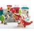 Castillo Real Tender Leaf Juguete Madera Soldados Juego Niño Castillo Real Tender Leaf Juguete Madera Soldados Juego Niño