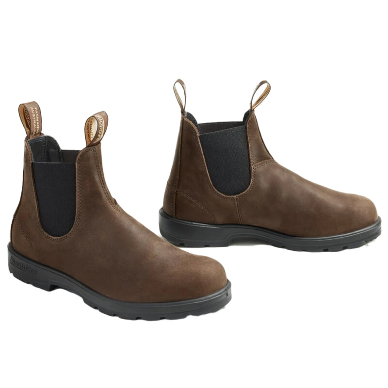 Botas Blundstone 1609 Elastic Side V Cut Antique Brown Botas Blundstone 1609 Elastic Side V Cut Antique Brown