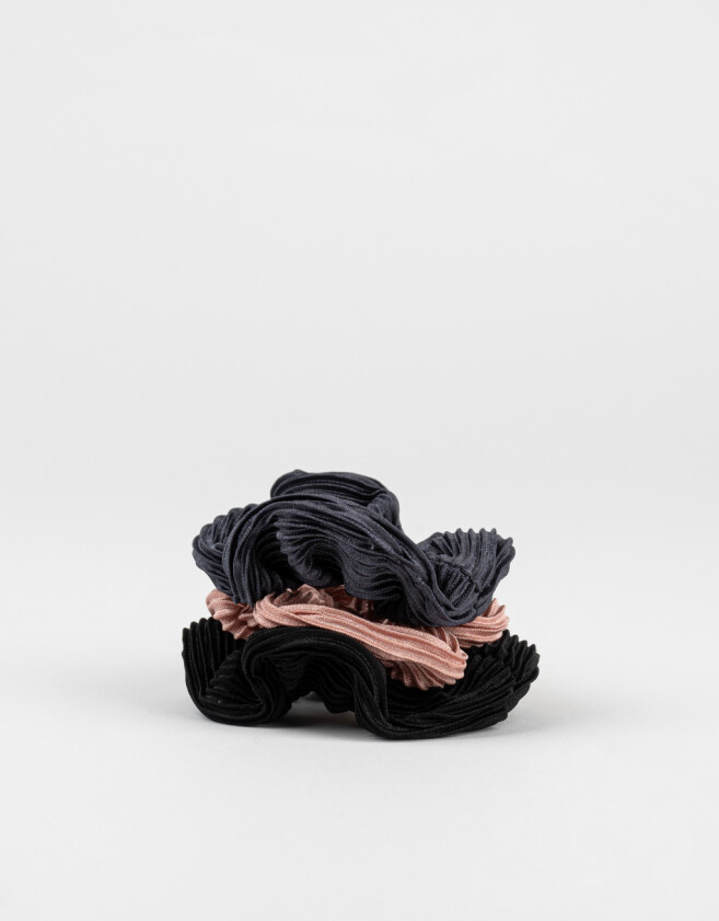 Skunzies Classic Set De Scrunchies - Combinacion Tricolor