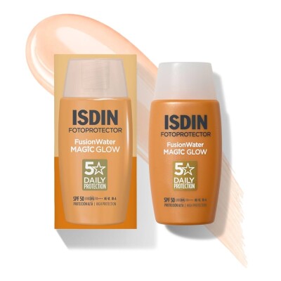 Protector Solar Isdin Fusion Water Magic Glow Spf 50+. Protector Solar Isdin Fusion Water Magic Glow Spf 50+.