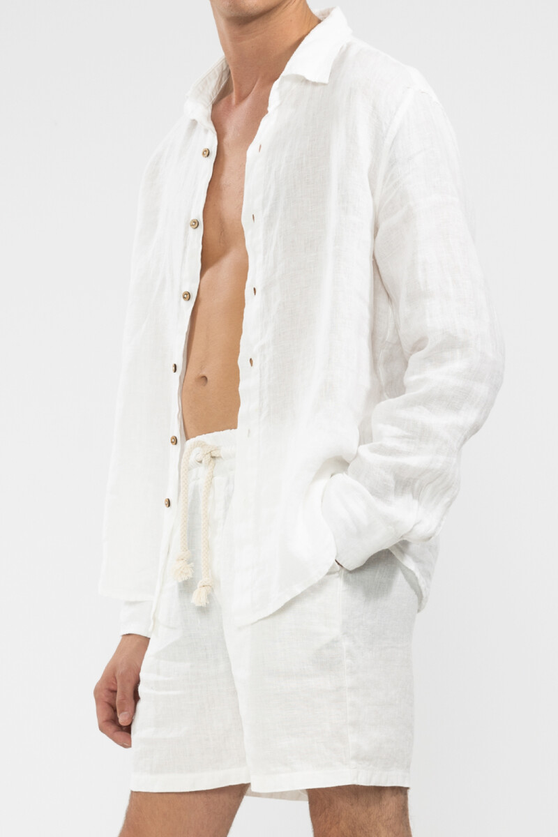 PREMIUM LINEN SHORTS Casapueblo