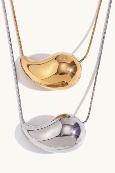 COLLAR DROP SILVER
