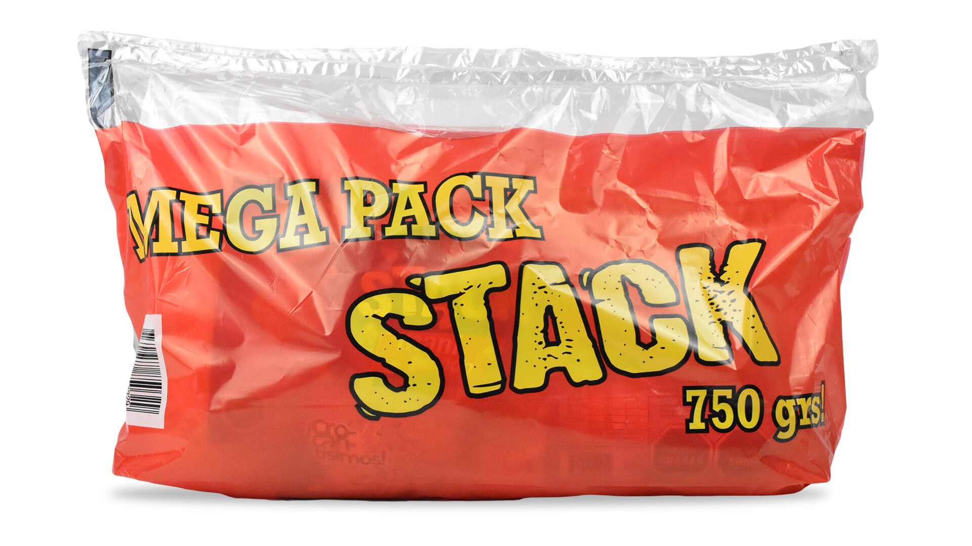 SNACK MEGAPACK PICADA STACK 750G (PALITO 450+PAPA 200+MANI 100) 