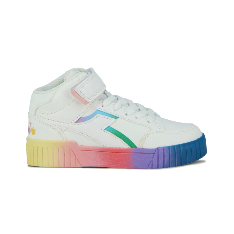 Diadora BAMPU Lifestyle Niños Blanco-Multicolor Blanco-Multicolor