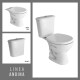 JUEGO INODORO, TAPA Y MOCHILA FERRUM LINEA ANDINA descarga a 25 cms 000
