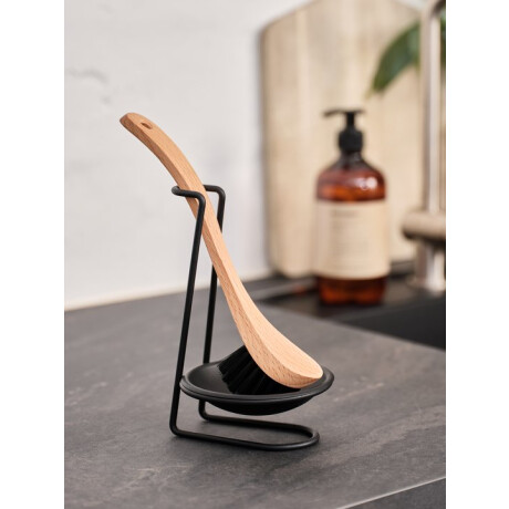 Soporte Para Cepillo De Cocina Arnt Ø11Xh18 Cm Negro