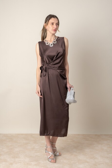 VESTIDO AYMARA Chocolate