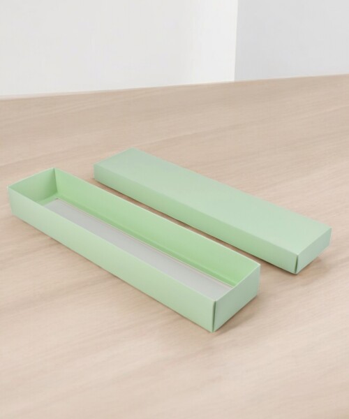 Pack x 20 unid - caja 12 7x32x4 cm eco VERDE AGUA