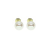 Caravanas en oro 18k con perlas de cultivo de 8,75mm Caravanas en oro 18k con perlas de cultivo de 8,75mm