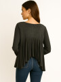 Blusa Roshio Gris Oscuro