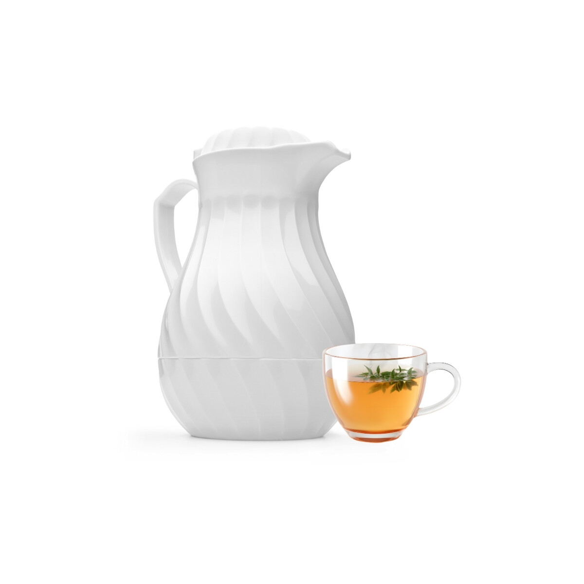 Jarra térmica policarbonato con pulsador 2.0 Lts 