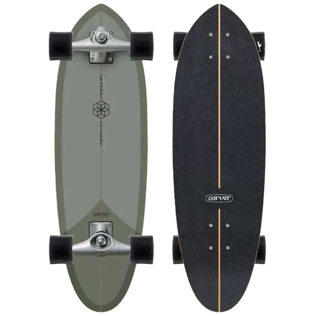 Surf skate Carver Ci Mid Sage - 32.5'' X 10'' Cx 