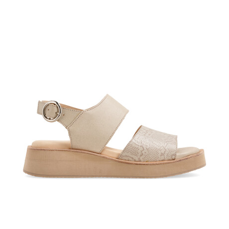SANDALIAS BEIGE