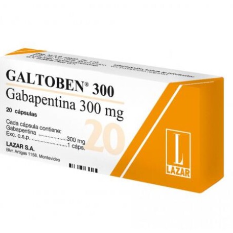 Galtoben 300mg 20 Cápsulas Galtoben 300mg 20 Cápsulas