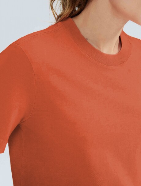 CAMISETA MANGA CORTA NARANJA