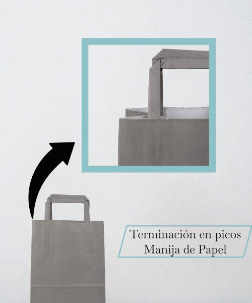 Bolsa 14x08x20cm GRIS SOMBRA