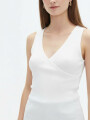 Musculosa Hilar Marfil / Off White