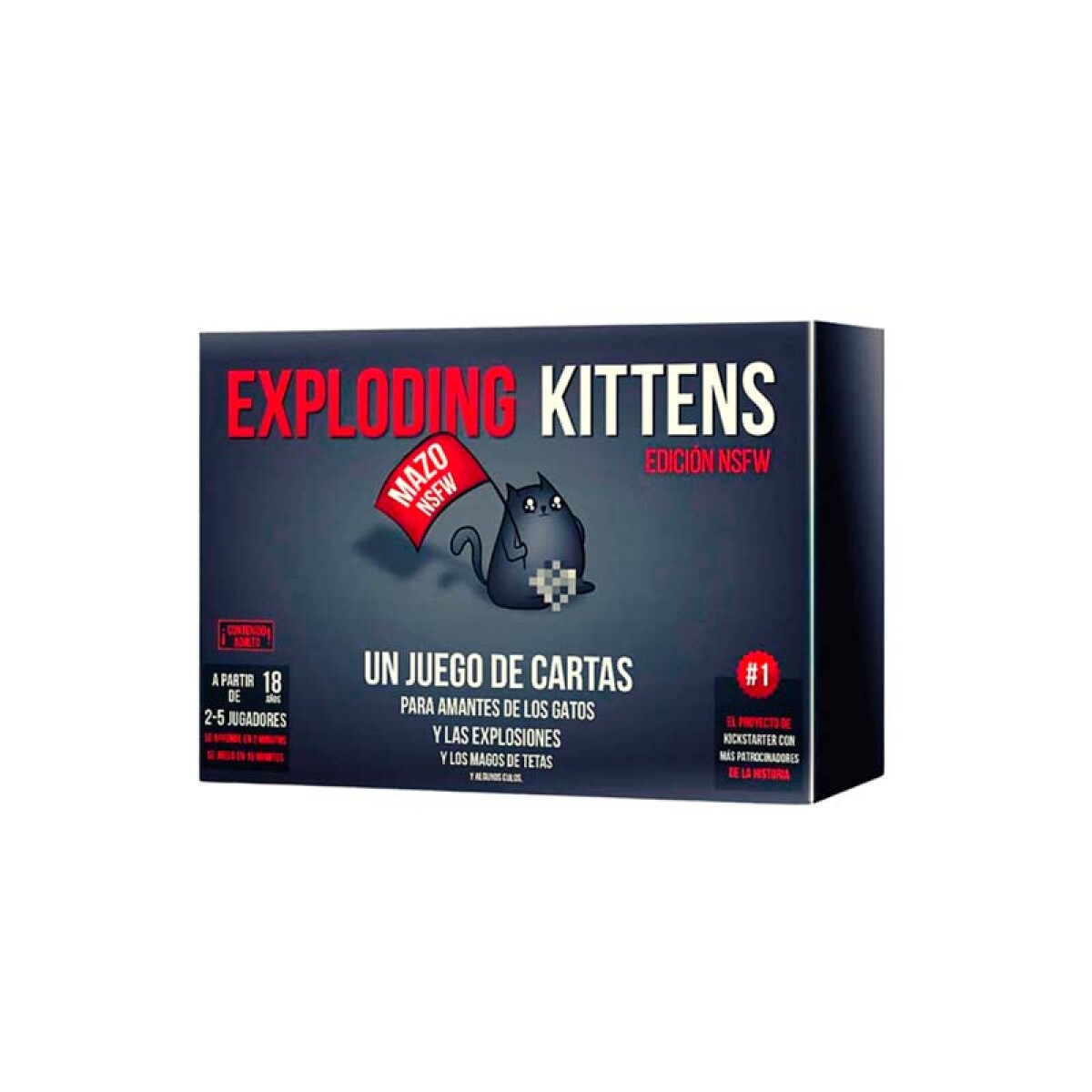 Juego de Mesa Exploding Kittens +18 - Version NSFW 