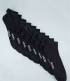 Pack x5 medias ciclistas surtidas Negro
