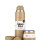Kit Acero Bala Metalizado - 750mL + Mate Con Tapa Arena