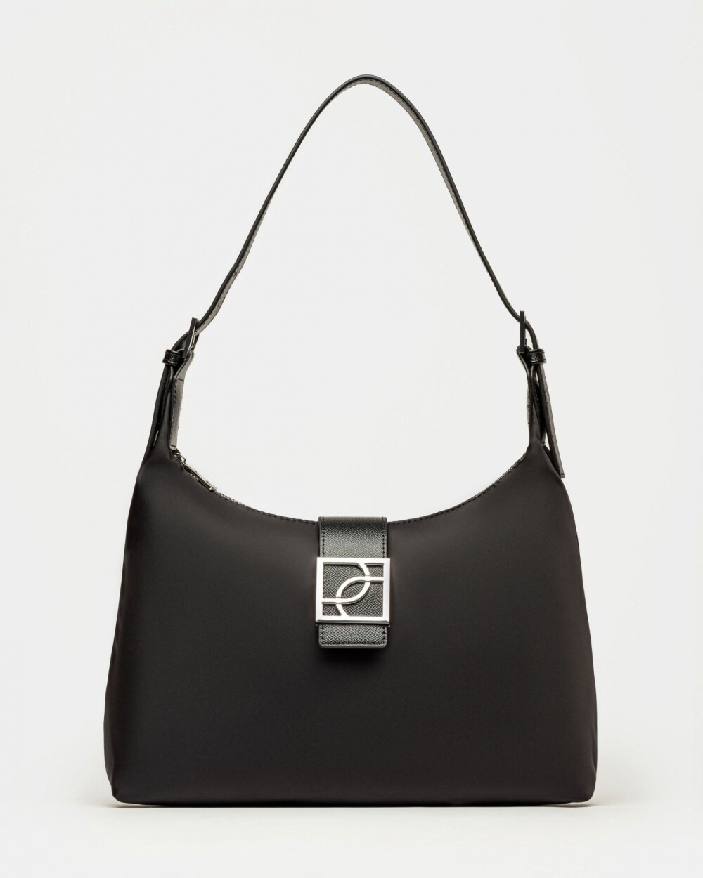 Bolso Signature en nylon Negro