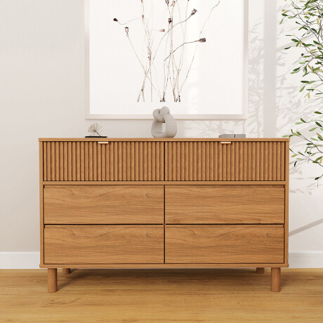 Comoda 6 cajones - Madera maciza Comoda 6 cajones - Madera maciza