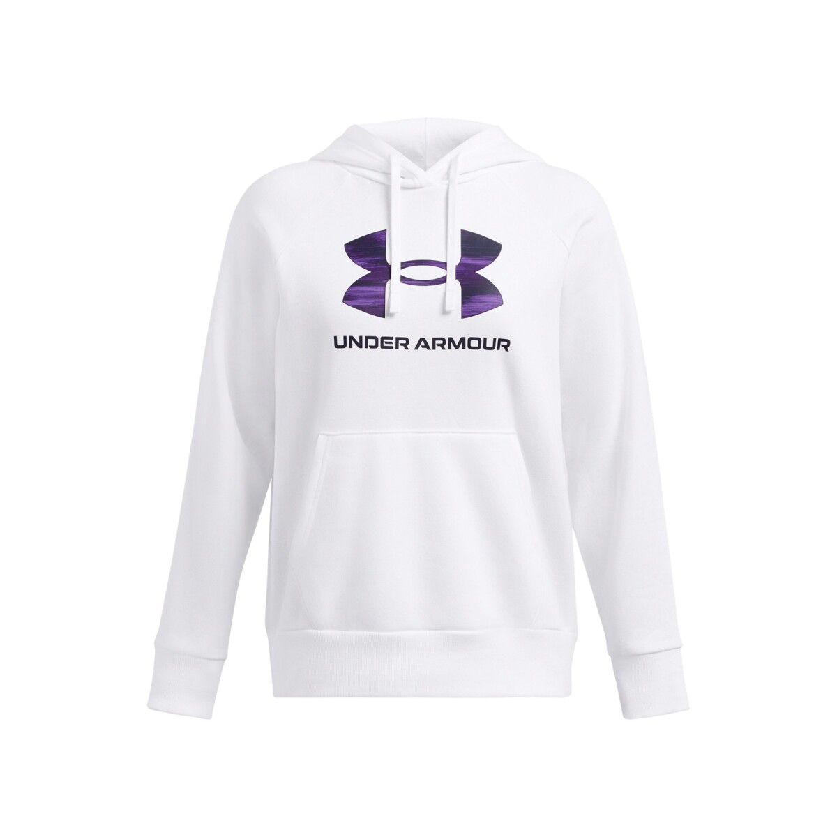 Buzo Under Armour RIVL BL PRNT FLL HDY - BLANCO 