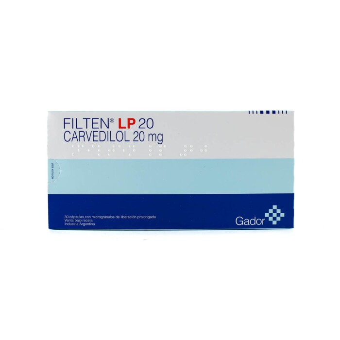 FILTEN LP 20 MG. CJ X 30 COMP. única