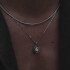 TwoJeys Collar Midnight Plata TwoJeys Collar Midnight Plata