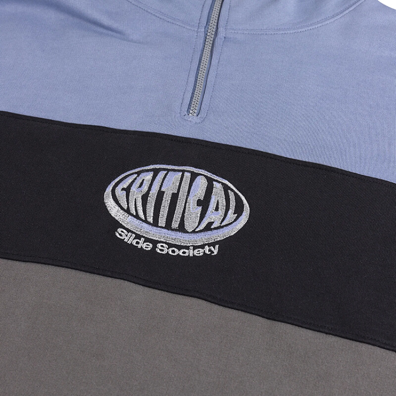 Buzo Critical Slide Buzzed 1/4 Zip - Azul Buzo Critical Slide Buzzed 1/4 Zip - Azul