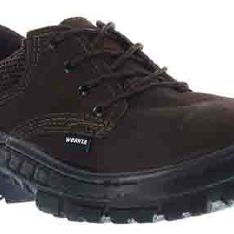 Zapatos de Hombre Worker Con Puntera Marrón