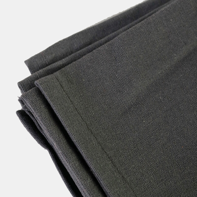 SERVILLETA DE TELA GRIS OSC 40X40CM 4PZAS Unica