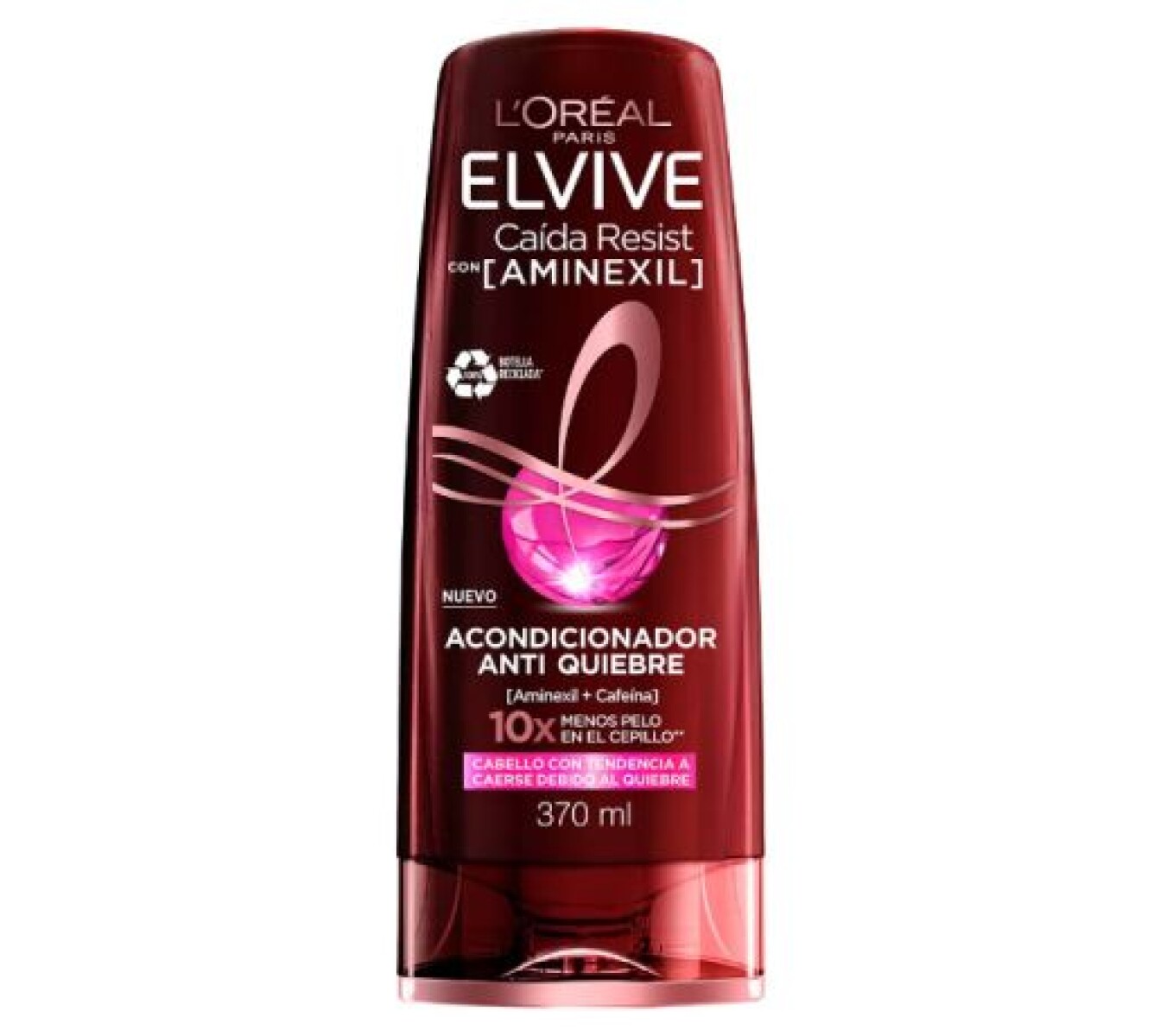 Elvive Resist Acondicionador con Aminexil 370ml – Hidratación y Fortalecimiento Capilar