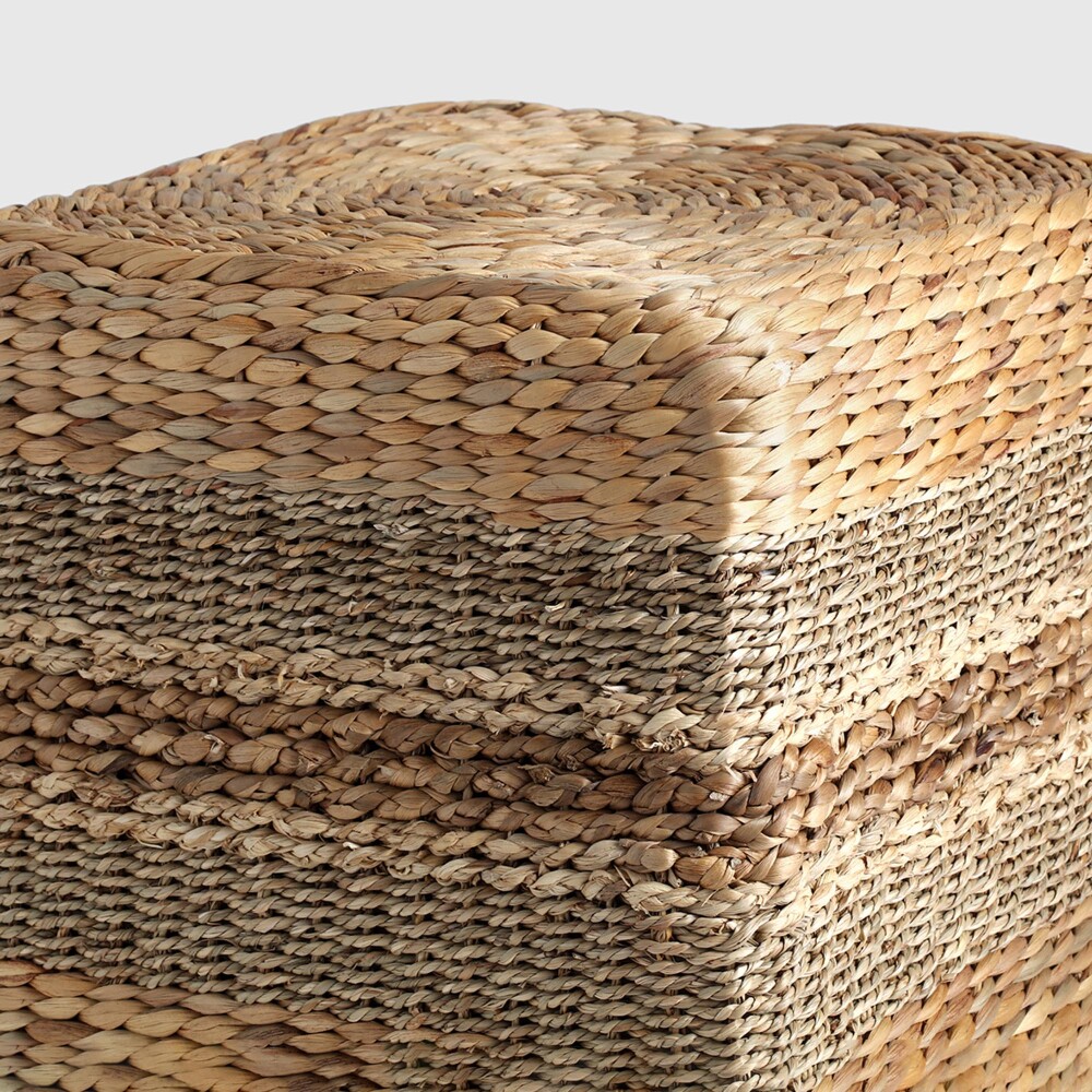TABURETE JEROS RATTAN NATURAL-BEIGE LS-0017 NATURAL