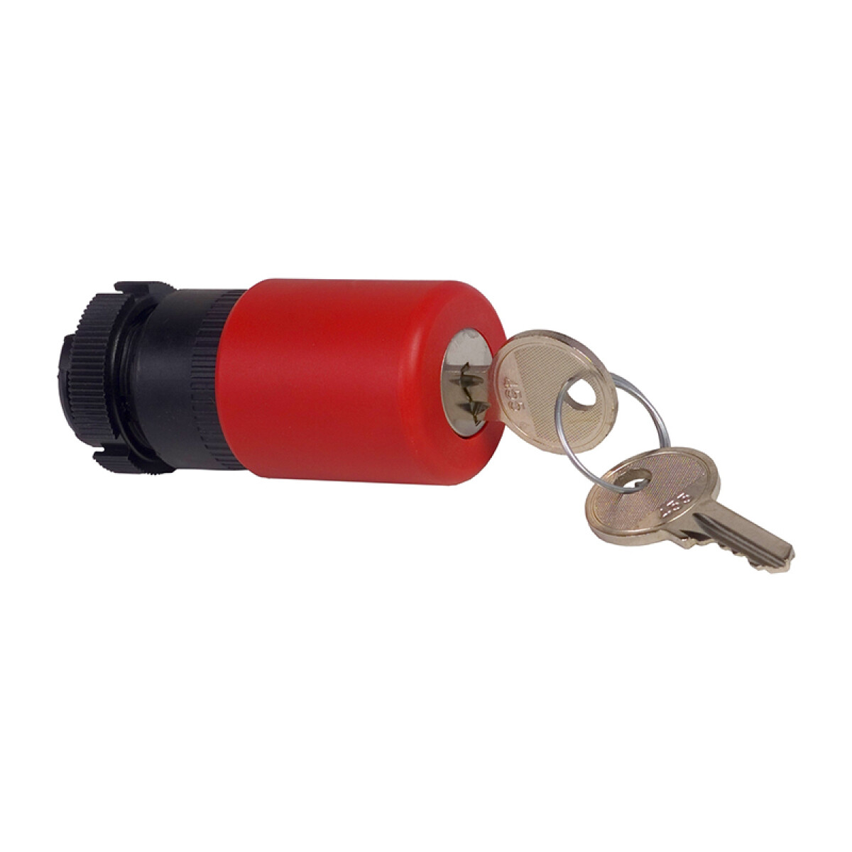 Cabezal puls. parada emergencia rojo Ø30mm c/llave - TL5976 