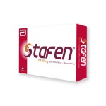 STAFEN 135/10 MG. CJ X 30 CÁPS. única