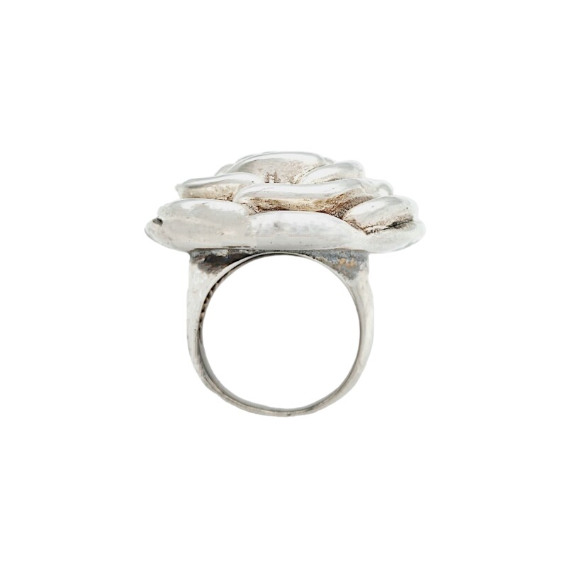 Anillo Flor-Plata 925 Inflada-Sin Piedra-AN3138 sinpiedra