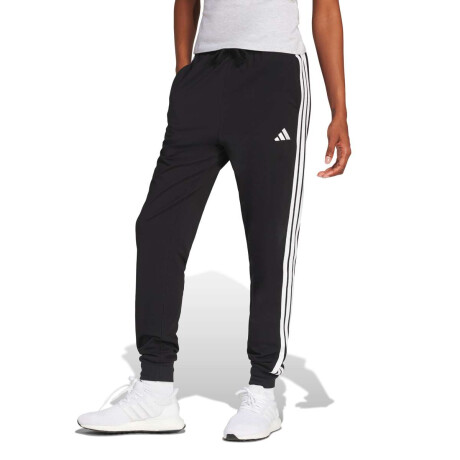 Pantalón Largo Essentials 3-Stripes Jogger De Mujer Negro