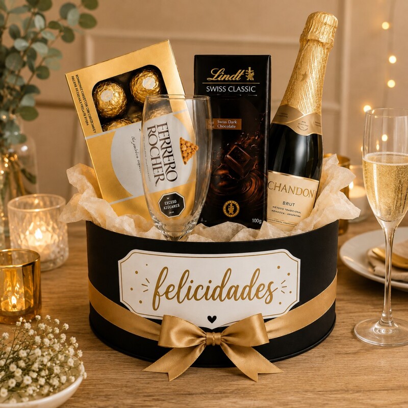 Elegante Sorpresa brindis para uno