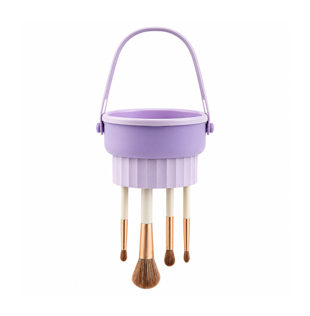 Organizador y Limpiador de Brochas - Violeta 
