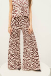 PANTALON SERENA REDDISH BROWN ZEBRA PANTALON SERENA REDDISH BROWN ZEBRA