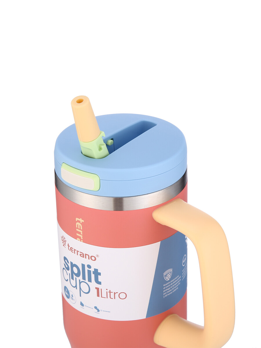 VASO SPLIT CUP 1.0 LT - Rojo 