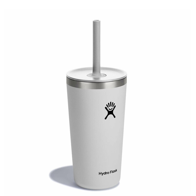 20 oz All Around™ Tumbler with Straw Lid White