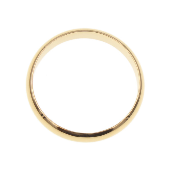 Par de alianzas clásicas en oro amarillo 18k bombé de 4mm Par de alianzas clásicas en oro amarillo 18k bombé de 4mm
